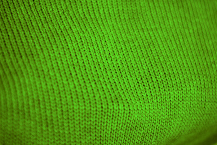 Pulloverdetail grün