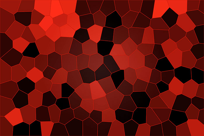 Hintergrundbild mit Kacheln in rot, dunkelrot und schwarz